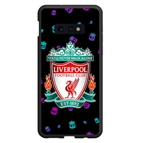 Чехол для Samsung S10E с принтом LIVERPOOL / Ливерпуль в Санкт-Петербурге, Силикон | Область печати: задняя сторона чехла, без боковых панелей | club | footbal | liverpool | logo | знак | клуб | ливерпуль | логотип | логотипы | символ | символы | форма | футбол | футбольная | футбольный