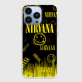 Чехол для iPhone 13 Pro с принтом Nirvana. в Санкт-Петербурге,  |  | music | nirvana | rock | smile | американская рок группа | гранж | известные личности | крист новоселич | курт кобейн | музыка | музыканты | нирвана | панк рок | певцы | рок | смайл | хард рок | хэви металл
