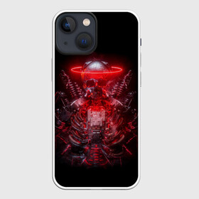 Чехол для iPhone 13 mini с принтом Digital Skeleton | 1.1 в Санкт-Петербурге,  |  | cool | cyborg | decoration | fashion | fear | ghost | halloween | head | horror | robot | skeleton | skull | technology | голова | киборг | круто | мода | призрак | робот | скелет | технологии | ужас | украшение | хеллоуин | череп