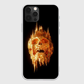 Чехол для iPhone 12 Pro Max с принтом Golden Skull в Санкт-Петербурге, Силикон |  | Тематика изображения на принте: cool | cyborg | decoration | fashion | fear | ghost | haloween | head | horror | robot | skeleton | skull | technology | голова | киборг | круто | мода | призрак | робот | скелет | технологии | ужас | украшение | хеллоуин | череп