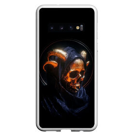 Чехол для Samsung Galaxy S10 с принтом Golden skull | 1.1 в Санкт-Петербурге, Силикон | Область печати: задняя сторона чехла, без боковых панелей | Тематика изображения на принте: cool | cyborg | decoration | fashion | fear | ghost | halloween | head | horror | robot | skeleton | skull | technology | голова | киборг | круто | мода | призрак | робот | скелет | технологии | ужас | украшение | хеллоуин | череп