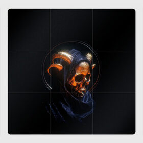 Магнитный плакат 3Х3 с принтом Golden skull | 1.1 в Санкт-Петербурге, Полимерный материал с магнитным слоем | 9 деталей размером 9*9 см | Тематика изображения на принте: cool | cyborg | decoration | fashion | fear | ghost | halloween | head | horror | robot | skeleton | skull | technology | голова | киборг | круто | мода | призрак | робот | скелет | технологии | ужас | украшение | хеллоуин | череп