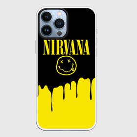 Чехол для iPhone 13 Pro Max с принтом Nirvana. в Санкт-Петербурге,  |  | music | nirvana | rock | smile | американская рок группа | гранж | известные личности | крист новоселич | курт кобейн | музыка | музыканты | нирвана | панк рок | певцы | рок | смайл | хард рок | хэви металл