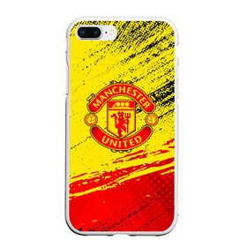 Чехол для iPhone 7Plus/8 Plus матовый с принтом MANCHESTER UNITED. в Санкт-Петербурге, Силикон | Область печати: задняя сторона чехла, без боковых панелей | Тематика изображения на принте: fc | fcmu | football | football club | manchester united | red devils | sport | красные дьяволы | манчестер юнайтед | спорт | фк | фкмю | футбол | футбольный клуб