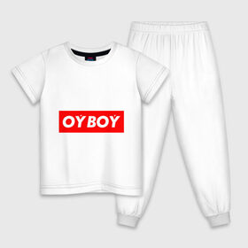 Детская пижама хлопок с принтом oyboy в Санкт-Петербурге, 100% хлопок |  брюки и футболка прямого кроя, без карманов, на брюках мягкая резинка на поясе и по низу штанин
 | казахи | ойбой | сабуров | чбд | что было дальше | щербаков | юмор