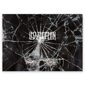 Поздравительная открытка с принтом Led Zeppelin. в Санкт-Петербурге, 100% бумага | плотность бумаги 280 г/м2, матовая, на обратной стороне линовка и место для марки
 | led zeppelin | music | rock | блюз рок | британская рок группа | джимми пейдж | известные личности | лед зеппелин | лэд зиппелин | музыка | музыканты | певцы | рок | фолк рок | хард рок | хеви метал