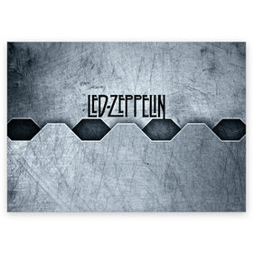 Поздравительная открытка с принтом Led Zeppelin. в Санкт-Петербурге, 100% бумага | плотность бумаги 280 г/м2, матовая, на обратной стороне линовка и место для марки
 | led zeppelin | music | rock | блюз рок | британская рок группа | джимми пейдж | известные личности | лед зеппелин | лэд зиппелин | музыка | музыканты | певцы | рок | фолк рок | хард рок | хеви метал