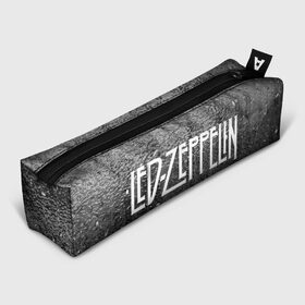 Пенал 3D с принтом Led Zeppelin в Санкт-Петербурге, 100% полиэстер | плотная ткань, застежка на молнии | Тематика изображения на принте: 