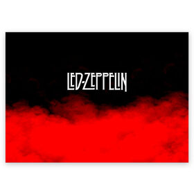 Поздравительная открытка с принтом Led Zeppelin. в Санкт-Петербурге, 100% бумага | плотность бумаги 280 г/м2, матовая, на обратной стороне линовка и место для марки
 | Тематика изображения на принте: led zeppelin | music | rock | блюз рок | британская рок группа | джимми пейдж | известные личности | лед зеппелин | лэд зиппелин | музыка | музыканты | певцы | рок | фолк рок | хард рок | хеви метал
