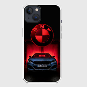 Чехол для iPhone 13 с принтом BMW M5 в Санкт-Петербурге,  |  | bmw | i8 | m5 | motorsport | x7 | бмв | бмв м5 | бумер | бэха | кар | машина | спорткар | супер | тачка