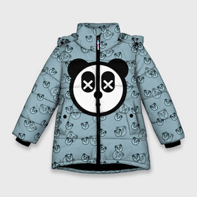 Зимняя куртка для девочек 3D с принтом Смертельно уставшая панда в Санкт-Петербурге, ткань верха — 100% полиэстер; подклад — 100% полиэстер, утеплитель — 100% полиэстер. | длина ниже бедра, удлиненная спинка, воротник стойка и отстегивающийся капюшон. Есть боковые карманы с листочкой на кнопках, утяжки по низу изделия и внутренний карман на молнии. 

Предусмотрены светоотражающий принт на спинке, радужный светоотражающий элемент на пуллере молнии и на резинке для утяжки. | bear | dead tired | death | exhausted | panda | tired | tiredness | выгорание | вымотан | депрессия | измученный | истощен | истощение | медведь | медвежонок | милота | панда | пандочка | панды | сгорел | тяжесть | устал