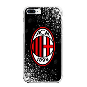 Чехол для iPhone 7Plus/8 Plus матовый с принтом AC MILAN / МИЛАН в Санкт-Петербурге, Силикон | Область печати: задняя сторона чехла, без боковых панелей | ac | ac milan | acm | football | logo | milan | sport | клуб | лого | логотип | логотипы | милан | символ | символы | спорт | форма | футбол | футбольная | футбольный