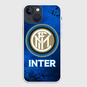 Чехол для iPhone 13 mini с принтом INTER   Интер в Санкт-Петербурге,  |  | club | footbal | inter | internazionale | logo | milan | знак | интер | интернационале | клуб | логотип | логотипы | милан | символ | символы | форма | футбол | футбольная | футбольный