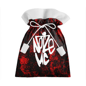 Подарочный 3D мешок с принтом Noize MC. в Санкт-Петербурге, 100% полиэстер | Размер: 29*39 см | 