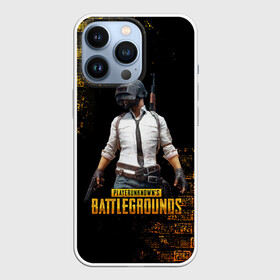 Чехол для iPhone 13 Pro с принтом PUBG в Санкт-Петербурге,  |  | Тематика изображения на принте: battlegrounds | playerunknown s | pubg | вода | згип | игра | компьютерная игра | огонь | огонь и вода | пабг | пубг | шутер