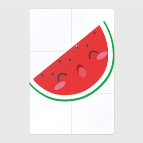 Магнитный плакат 2Х3 с принтом Кусочек Арбуза в Санкт-Петербурге, Полимерный материал с магнитным слоем | 6 деталей размером 9*9 см | Тематика изображения на принте: kawai | kawaii | mimi | watermelon | арбуз | еда | каваи | кавай | кавайи | кавайный | кавайный арбуз | кусочек арбуза | милота | мимишный | фрукт | ягода