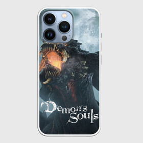 Чехол для iPhone 13 Pro с принтом Demons Souls в Санкт-Петербурге,  |  | Тематика изображения на принте: armor | dark souls | demons souls | dragon | fire | games | knight | namco bandai | nextgen | playstation 5 | praise the sun | ps5 | броня | восславь солнце | дарк соулс | демон соулс | дракон | игры | некстген | огонь | плейстейшен 5 | пс5 | рыцарь | тем