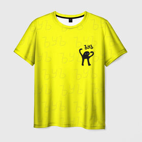 Мужская футболка 3D с принтом ЪУЪ СЪУКА в Санкт-Петербурге, 100% полиэфир | прямой крой, круглый вырез горловины, длина до линии бедер | cat | mem | memes | злой | интернет | кот | мем | мем кот | приколы | съука | ъуъ | ъуъ съука