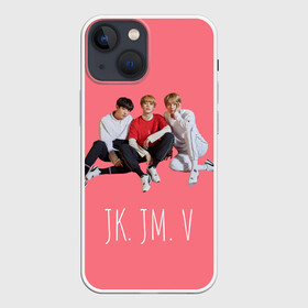 Чехол для iPhone 13 mini с принтом BTS TRIO в Санкт-Петербурге,  |  | bts | jimin | jungkook | taehyung | v