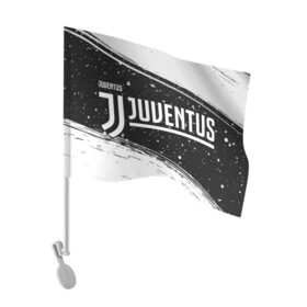 Флаг для автомобиля с принтом JUVENTUS / ЮВЕНТУС в Санкт-Петербурге, 100% полиэстер | Размер: 30*21 см | ball | club | dtynec | foot | football | italy | juventus | logo | ronaldo | sport | team | дибала | италия | клуб | лого | логотип | логотипы | огмутегы | роналдо | сборная | символ | символы | спорт | форма | футбол | футболист | футболисту | 