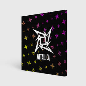 Холст квадратный с принтом METALLICA / МЕТАЛЛИКА в Санкт-Петербурге, 100% ПВХ |  | hetfield | james | logo | metal | metalica | metallica | music | rock | star | джеймс | звезда | знак | ларс | лого | логотип | логотипы | метал | металика | металлика | музыка | рок | символ | символы | ульрих | хэтфилд