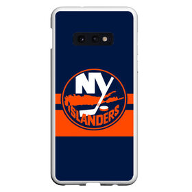 Чехол для Samsung S10E с принтом NY ISLANDERS NHL в Санкт-Петербурге, Силикон | Область печати: задняя сторона чехла, без боковых панелей | hockey | islanders | logo | new york | ny | sport | usa | исландерс | логотип | нхл | нью йорк | спорт | хоккей