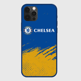 Чехол для iPhone 12 Pro с принтом CHELSEA F.C. / ЧЕЛСИ в Санкт-Петербурге, силикон | область печати: задняя сторона чехла, без боковых панелей | chelsea | club | footbal | logo | знак | клуб | логотип | логотипы | символ | символы | форма | футбол | футбольная | футбольный | челси