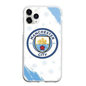 Чехол для iPhone 11 Pro Max матовый с принтом MANCHESTER CITY Манчестер Сити в Санкт-Петербурге, Силикон |  | Тематика изображения на принте: 