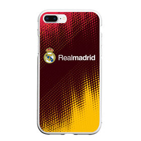 Чехол для iPhone 7Plus/8 Plus матовый с принтом REAL MADRID / РЕАЛ МАДРИД в Санкт-Петербурге, Силикон | Область печати: задняя сторона чехла, без боковых панелей | Тематика изображения на принте: football | logo | madrid | real | realmadrid | sport | клуб | лого | логотип | логотипы | мадрид | реал | реалмадрид | символ | символы | спорт | форма | футбол | футбольная