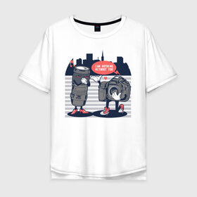 Мужская футболка хлопок Oversize с принтом Я ничто без тебя в Санкт-Петербурге, 100% хлопок | свободный крой, круглый ворот, “спинка” длиннее передней части | art | camera | city | hearts | lens | love | арт | город | камера | любовь | объектив | сердечки | фотик | фотоаппарат