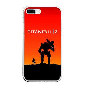 Чехол для iPhone 7Plus/8 Plus матовый с принтом TITANFALL 2 в Санкт-Петербурге, Силикон | Область печати: задняя сторона чехла, без боковых панелей | apex legends | game | titanfall | titanfall 2 | апекс легендс. | стрелялки | титанфалл