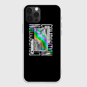 Чехол для iPhone 12 Pro Max с принтом Freek texture в Санкт-Петербурге, Силикон |  | 17 | freek | textyre | арт | иностранные | картинка | на английском | надписи | помехи | поп | радуга | редактор | текстуры | фрик | цифры | черная