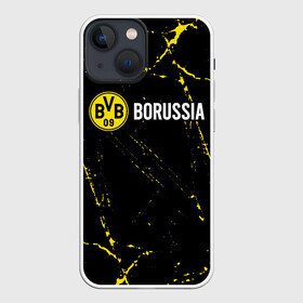 Чехол для iPhone 13 mini с принтом BORUSSIA   Боруссия в Санкт-Петербурге,  |  | borussia | club | dortmund | footbal | logo | боруссия | дортмунд | знак | клуб | логотип | логотипы | символ | символы | форма | футбол | футбольная | футбольный