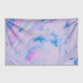 Флаг-баннер с принтом BluePink в Санкт-Петербурге, 100% полиэстер | размер 67 х 109 см, плотность ткани — 95 г/м2; по краям флага есть четыре люверса для крепления | gradient | swirl | swirly | абстракция | акварель | без дизайна | волны | голубая | градиент | графика | краски | на каждый день | облака | омбре | разноцветные разводы | рисунок | розовая | розовый | софтовая