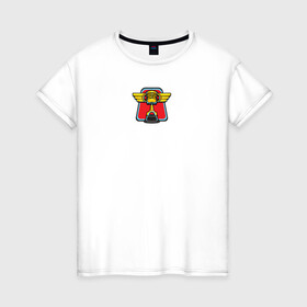 Женская футболка хлопок с принтом Кубок в Санкт-Петербурге, 100% хлопок | прямой крой, круглый вырез горловины, длина до линии бедер, слегка спущенное плечо | cars | cup | pixar | vdzagmar | walt disney | кубок | тачки