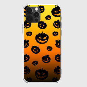 Чехол для iPhone 12 Pro Max с принтом Halloween - Тыквы в Санкт-Петербурге, Силикон |  | Тематика изображения на принте: halloween | jack lantern | trick or treat | день всех святых | день мертвых | конфеты или жизнь | лицо тыквы | праздник | рожи | светильник джека | страшно | тыква | тыква с лицом | тыквенный | тыквы | ужасы