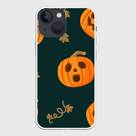 Чехол для iPhone 13 mini с принтом Happy Halloween в Санкт-Петербурге,  |  | horror | страшный | ужасы | хеллоуин