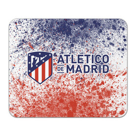 Коврик для мышки прямоугольный с принтом ATLETICO MADRID / Атлетико в Санкт-Петербурге, натуральный каучук | размер 230 х 185 мм; запечатка лицевой стороны | atletico | club | footbal | logo | madrid | атлетико | знак | клуб | логотип | логотипы | мадрид | символ | символы | форма | футбол | футбольная | футбольный