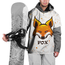 Накидка на куртку 3D с принтом FOX в Санкт-Петербурге, 100% полиэстер |  | Тематика изображения на принте: animals | fox | foxes | foxy | ginger | животные | лис | лиса | лисенок | лисий | лисица | лисицы | лисичка | лисички | лисы | лисята | оранжевый