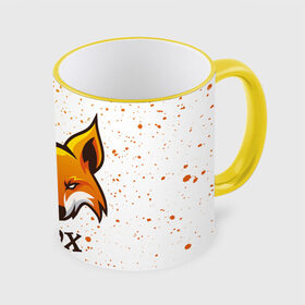 Кружка с полной запечаткой с принтом FOX в Санкт-Петербурге, керамика | ёмкость 330 мл | animals | fox | foxes | foxy | ginger | животные | лис | лиса | лисенок | лисий | лисица | лисицы | лисичка | лисички | лисы | лисята | оранжевый