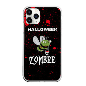 Чехол для iPhone 11 Pro Max матовый с принтом Halloween ZOMBEE в Санкт-Петербурге, Силикон |  | Тематика изображения на принте: 31 октября | halloween | halowen | ведьма | день всех святых | джек | костюм | кровь | лого | монстр | надпись | праздник | приведение | призрак | светильник | символ | страшная | тыква | ужасы | хеллоуин | хеллуин