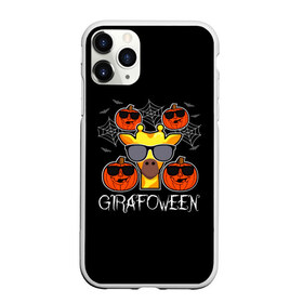 Чехол для iPhone 11 Pro Max матовый с принтом Girawoween в Санкт-Петербурге, Силикон |  | 31 октября | halloween | halowen | ведьма | день всех святых | джек | костюм | кровь | лого | монстр | надпись | праздник | приведение | призрак | светильник | символ | страшная | тыква | ужасы | хеллоуин | хеллуин