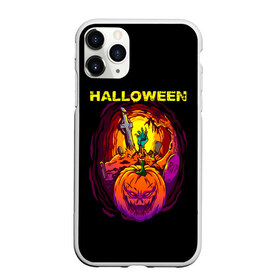 Чехол для iPhone 11 Pro Max матовый с принтом Halloween в Санкт-Петербурге, Силикон |  | 31 октября | halloween | halowen | ведьма | день всех святых | джек | костюм | кровь | лого | монстр | надпись | праздник | приведение | призрак | светильник | символ | страшная | тыква | ужасы | хеллоуин | хеллуин