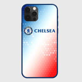 Чехол для iPhone 12 Pro с принтом CHELSEA F.C. / ЧЕЛСИ в Санкт-Петербурге, силикон | область печати: задняя сторона чехла, без боковых панелей | chelsea | club | footbal | logo | знак | клуб | логотип | логотипы | символ | символы | форма | футбол | футбольная | футбольный | челси