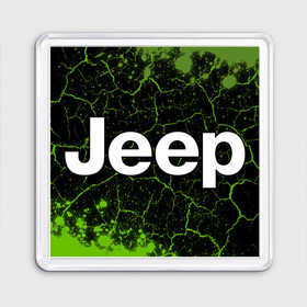 Магнит 55*55 с принтом JEEP / Джип в Санкт-Петербурге, Пластик | Размер: 65*65 мм; Размер печати: 55*55 мм | auto | jeep | logo | moto | symbol | авто | автомобиль | гонки | джип | знак | лого | логотип | логотипы | марка | машина | мото | символ | символы