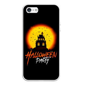 Чехол для iPhone 5/5S матовый с принтом Halloween в Санкт-Петербурге, Силикон | Область печати: задняя сторона чехла, без боковых панелей | 31 октября | halloween | halowen | ведьма | день всех святых | джек | костюм | кровь | лого | монстр | надпись | праздник | приведение | призрак | светильник | символ | страшная | тыква | ужасы | хеллоуин | хеллуин