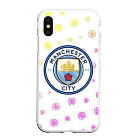 Чехол для iPhone XS Max матовый с принтом MANCHESTER CITY Манчестер Сити в Санкт-Петербурге, Силикон | Область печати: задняя сторона чехла, без боковых панелей | Тематика изображения на принте: city | club | footbal | logo | manchester | знак | клуб | логотип | логотипы | манчестер | символ | символы | сити | форма | футбол | футбольная | футбольный