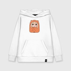 Детская толстовка хлопок с принтом Himouto! Umaru-chan в Санкт-Петербурге, 100% хлопок | Круглый горловой вырез, эластичные манжеты, пояс, капюшен | anime himouto | anime umaru | himoto | himouto | himouto umaru | himouto umaru chan | umaru | umaru chan | аниме | аниме умару | аниме химото | двуличная сестренка умару | умару | химото | химото умару тян