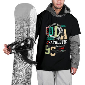 Накидка на куртку 3D с принтом Athletic в Санкт-Петербурге, 100% полиэстер |  | америка | атлетик | винтаж | городской | иностранные | надписи | нью йорк | печать | прикольные | разноцветные | ретро | спорт | стиль | сша | темная | улица | урбан | штаты