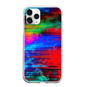 Чехол для iPhone 11 Pro Max матовый с принтом Glitch color storm в Санкт-Петербурге, Силикон |  | clouds | color | glitch | gradient | storm | глитч | градиент | краски | небо | облака | шторм